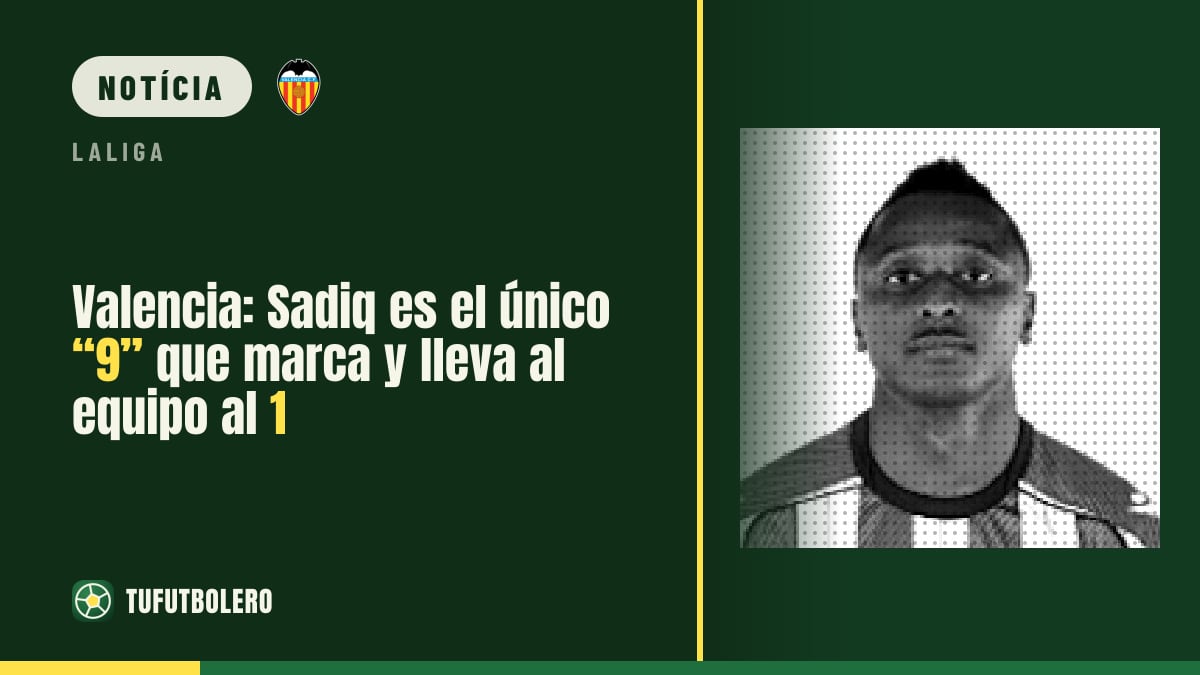Valencia: Sadiq, o único 9 que marcou e o ataque trava o time
