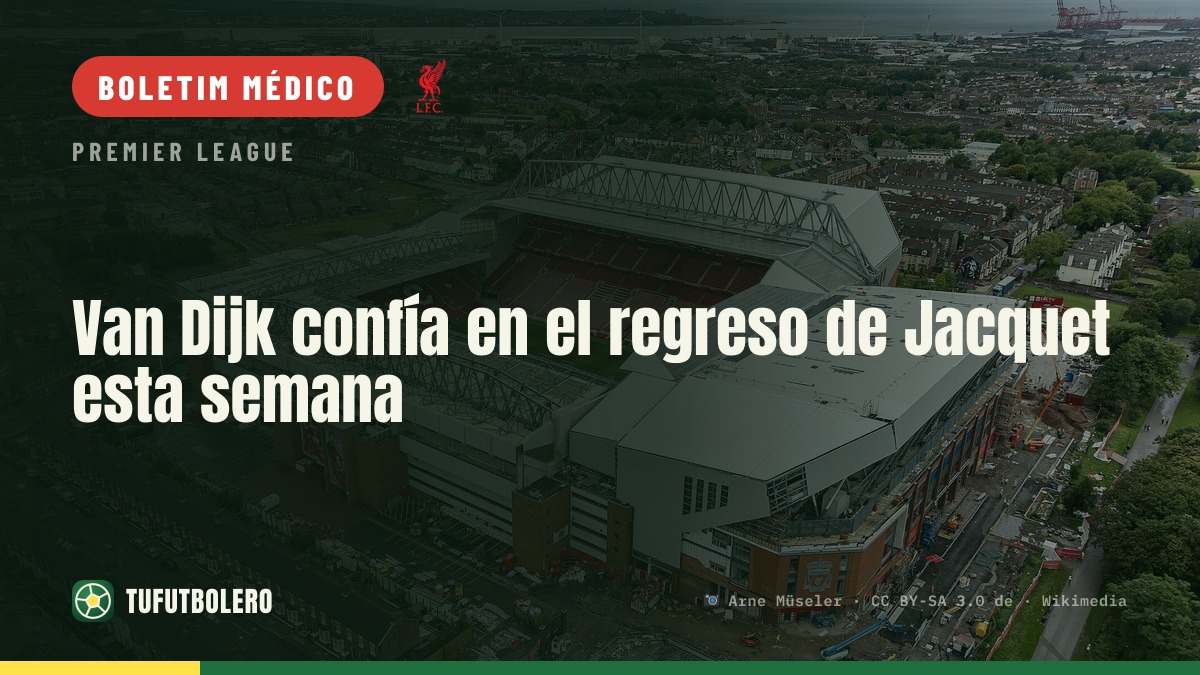 Van Dijk confia no retorno de Jacquet esta semana