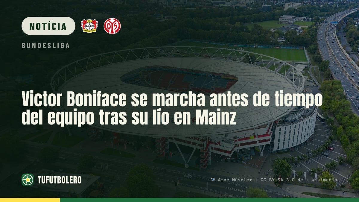 Victor Boniface sai mais cedo após caso em Mainz e quebra o espírito