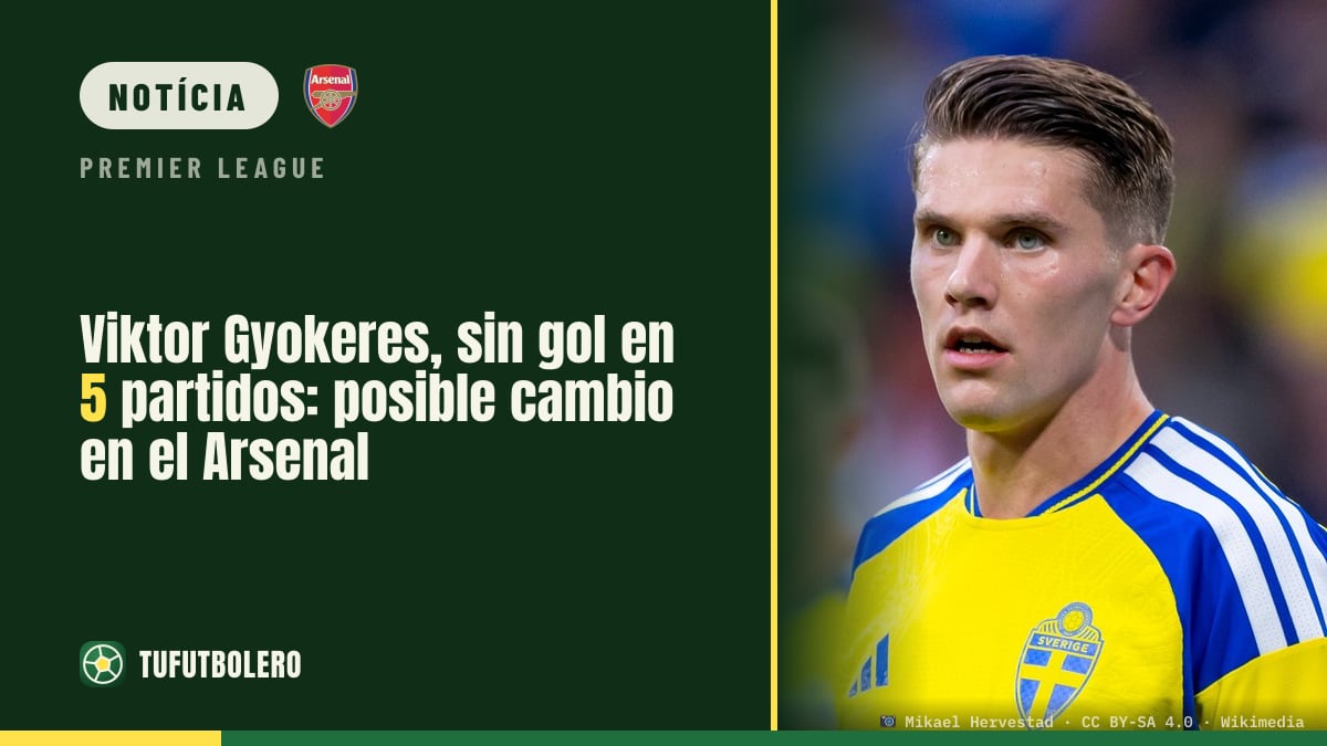 Viktor Gyokeres ainda sem gol: Arsenal pode mexer no ataque
