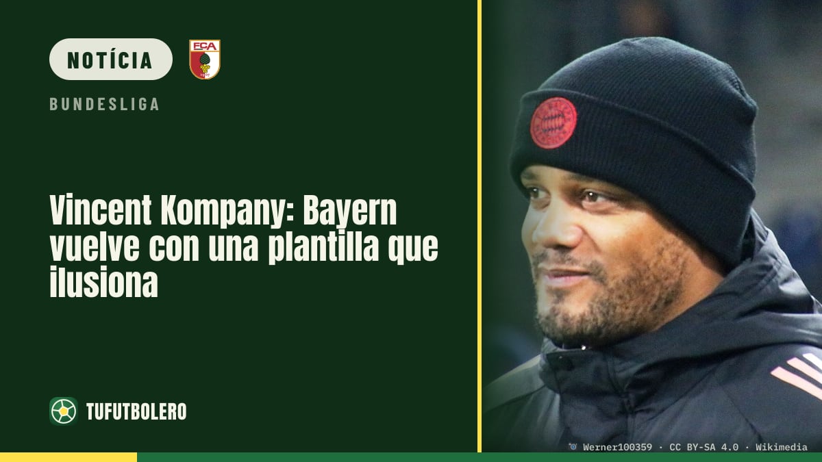 Vincent Kompany: Bayern recomeça com jogadores em grande fase