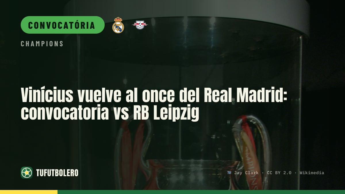 Vinícius volta e o Real Madrid anuncia lista para o RB Leipzig