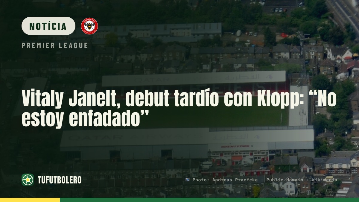 Vitaly Janelt, estreia tardia com Klopp: “Não estou zangado”