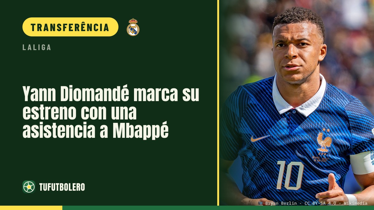 Yann Diomandé estreia com assistência para Mbappé