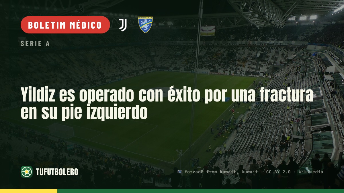 Yildiz operado com sucesso após fratura no pé esquerdo
