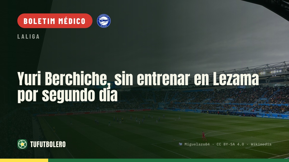 Yuri Berchiche falha treino no Lezama pelo segundo dia